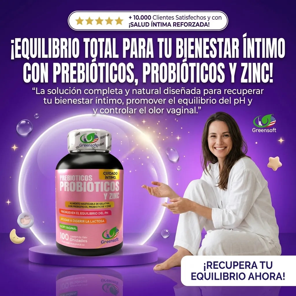 Prebióticos, Probióticos y Zinc