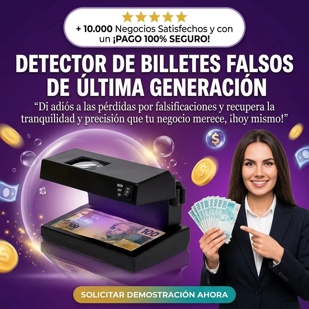 Detector de Billetes Falsos