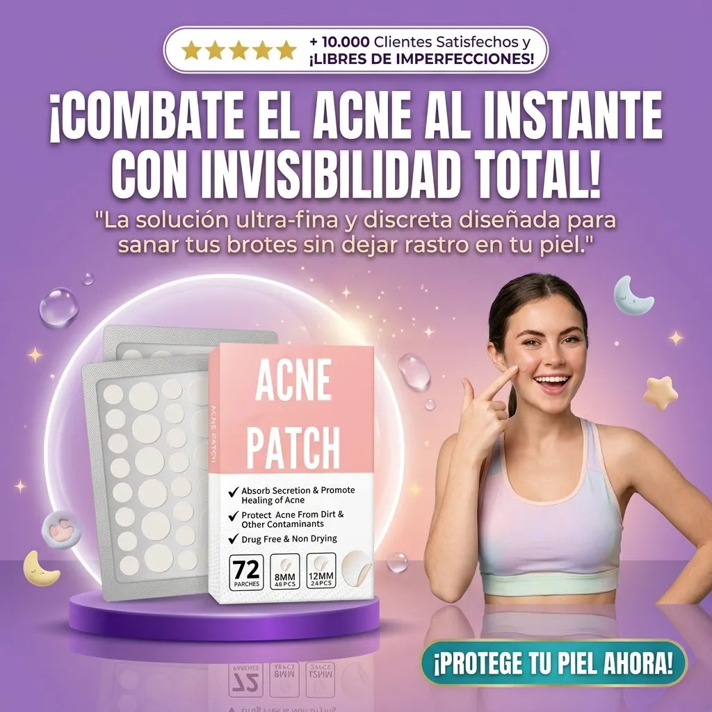 Parches Invisibles para el Acné