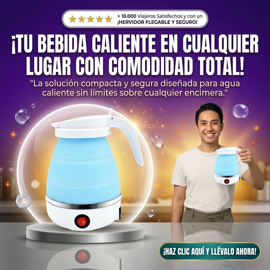 Hervidor Eléctrico Plegable