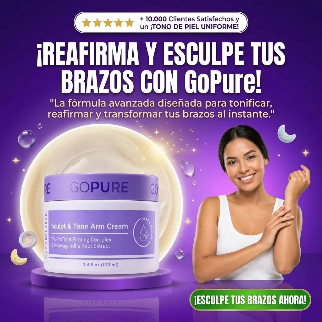 Crema Reafirmante Para Brazo Gopure 2x1