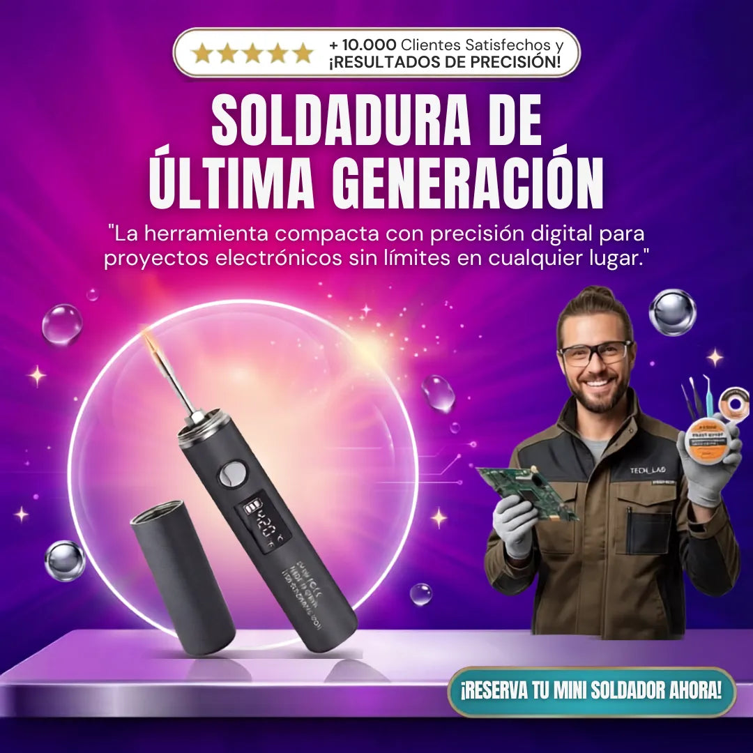 Mini Soldador con pantalla Digital portátil USB