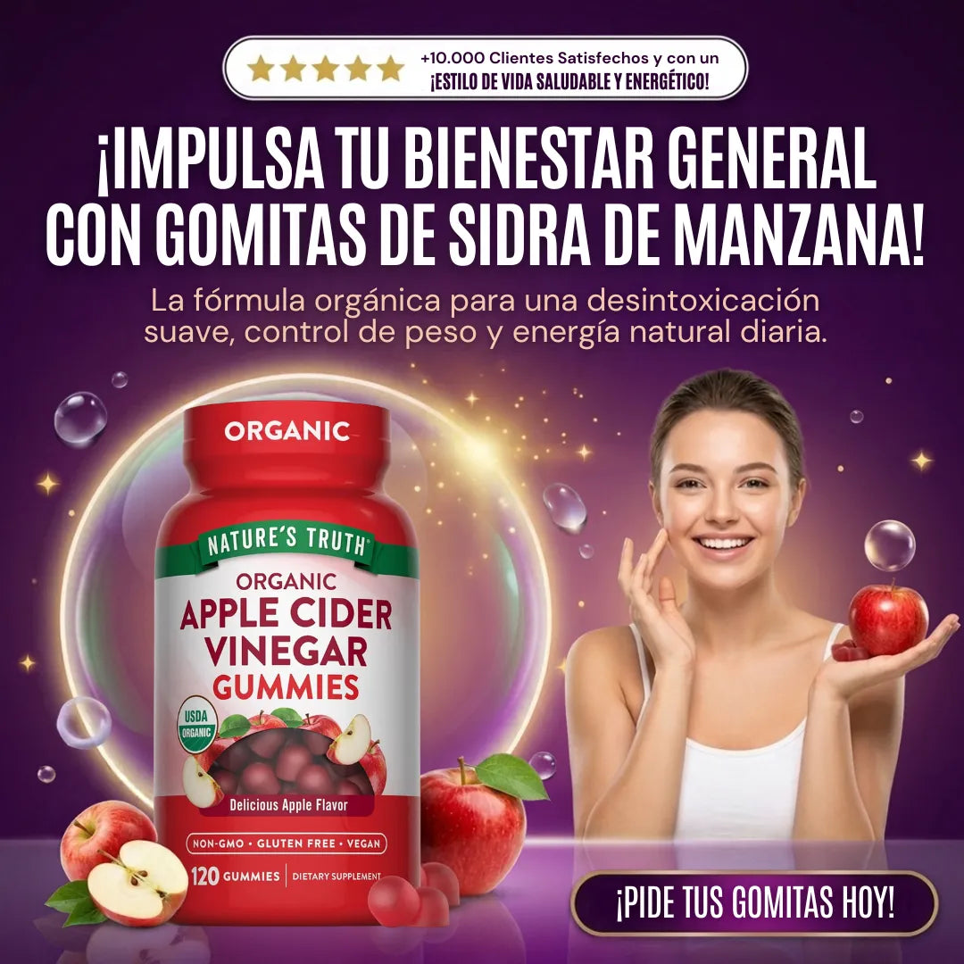 Gomitas de Sidra de Manzana