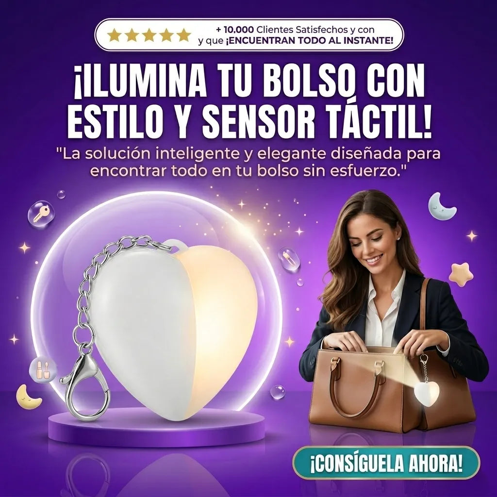 Lámpara de Bolso Moderna con Sensor Táctil 2x1